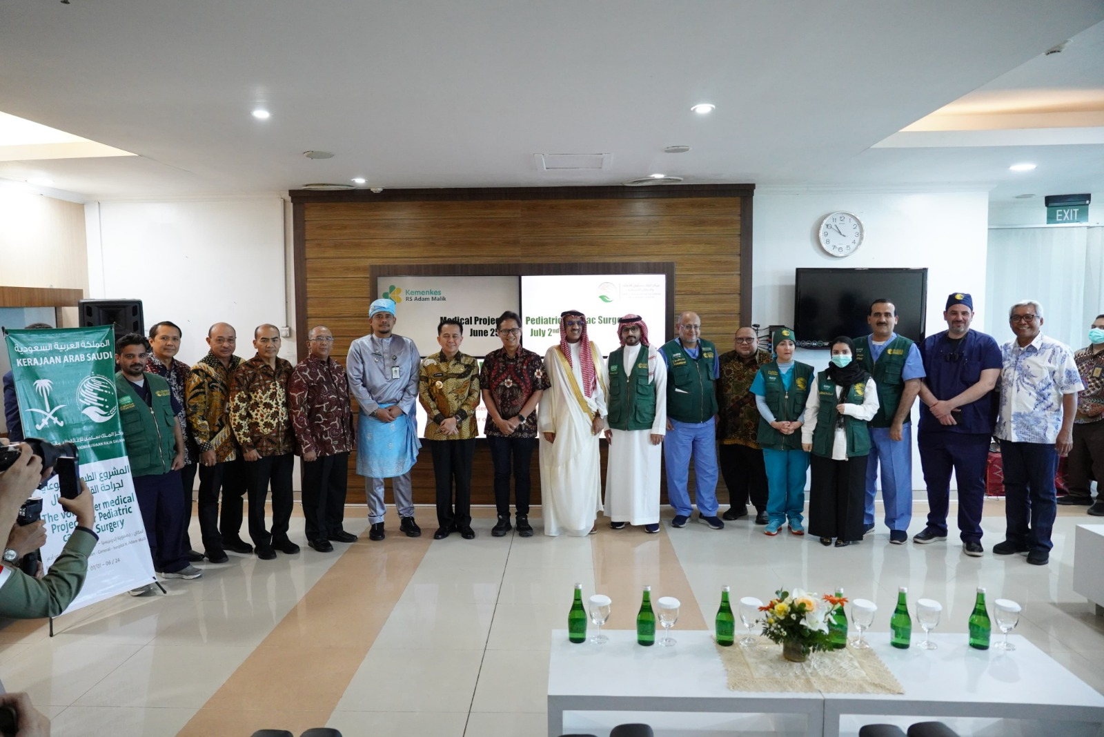 Peninjauan Program Kerja Sama Pemerintah Kerajaan Arab Saudi Dengan RSUP Adam Malik